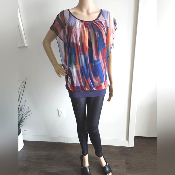 BOHO Colorful Top - Picture 2 of 12